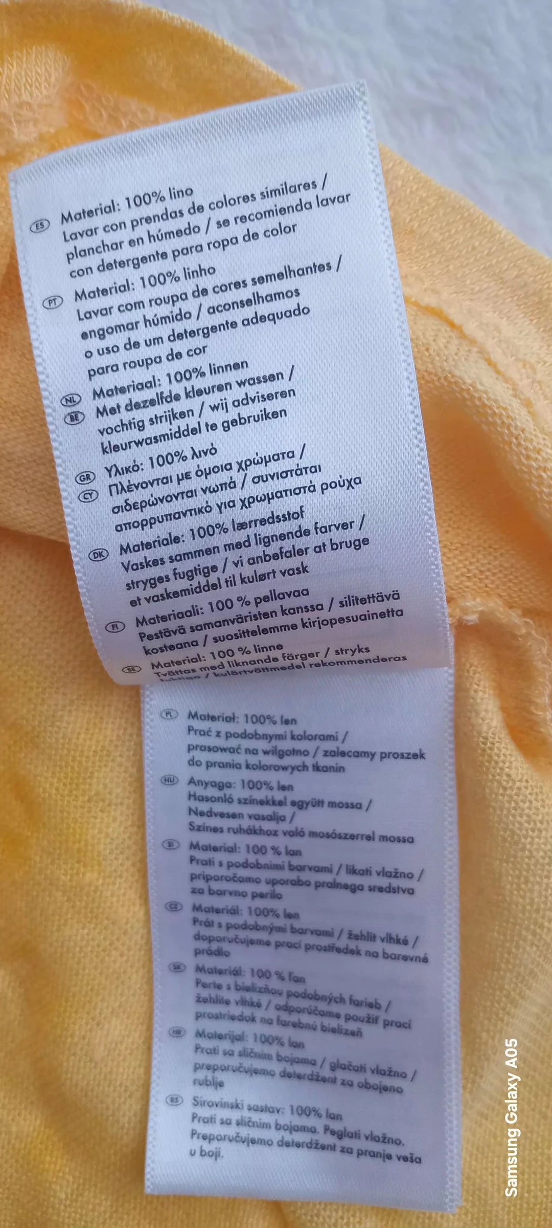 Top Lin amarelo PP(34/36) Esmara-Novo – photo 12